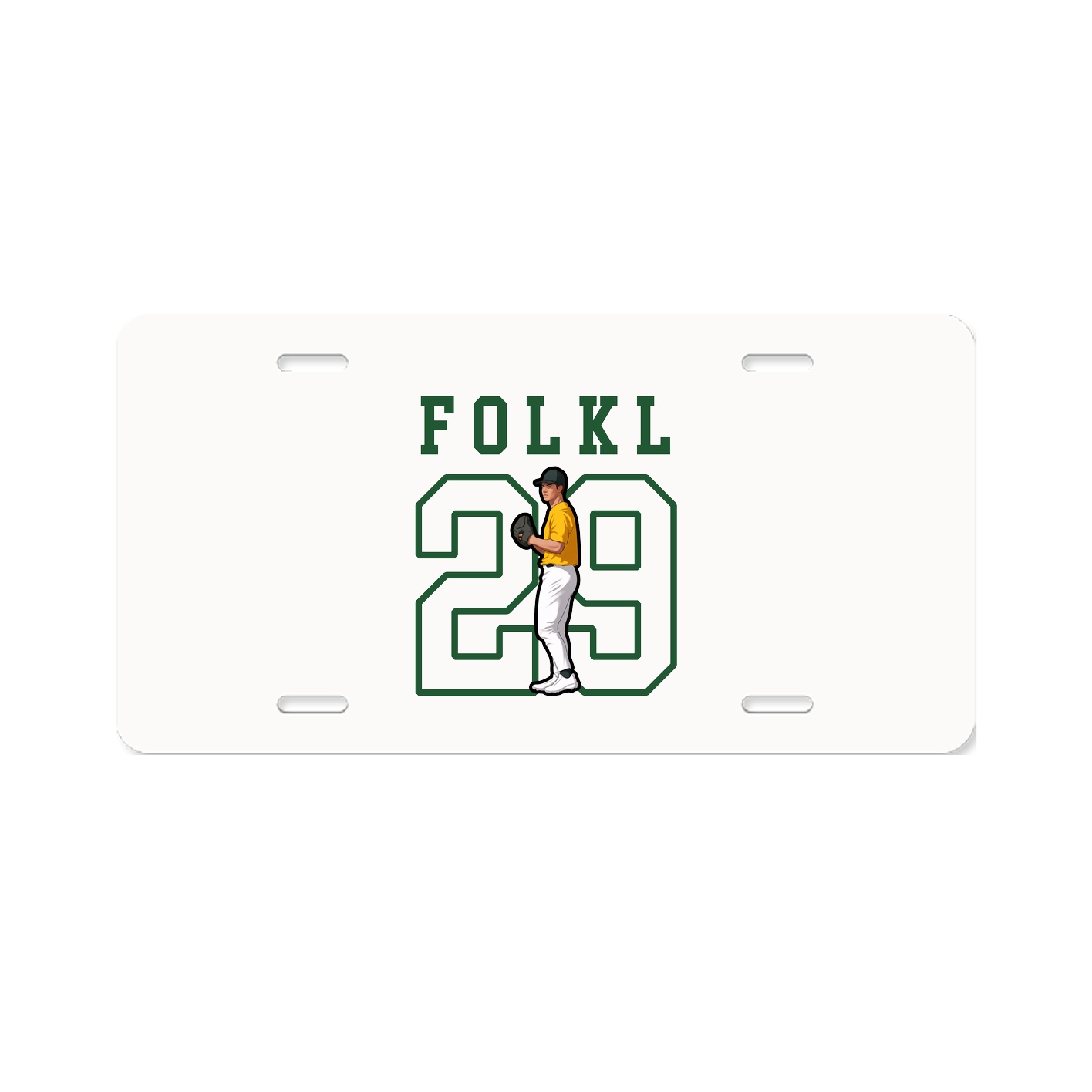 License Plate — Shirsey in Classic