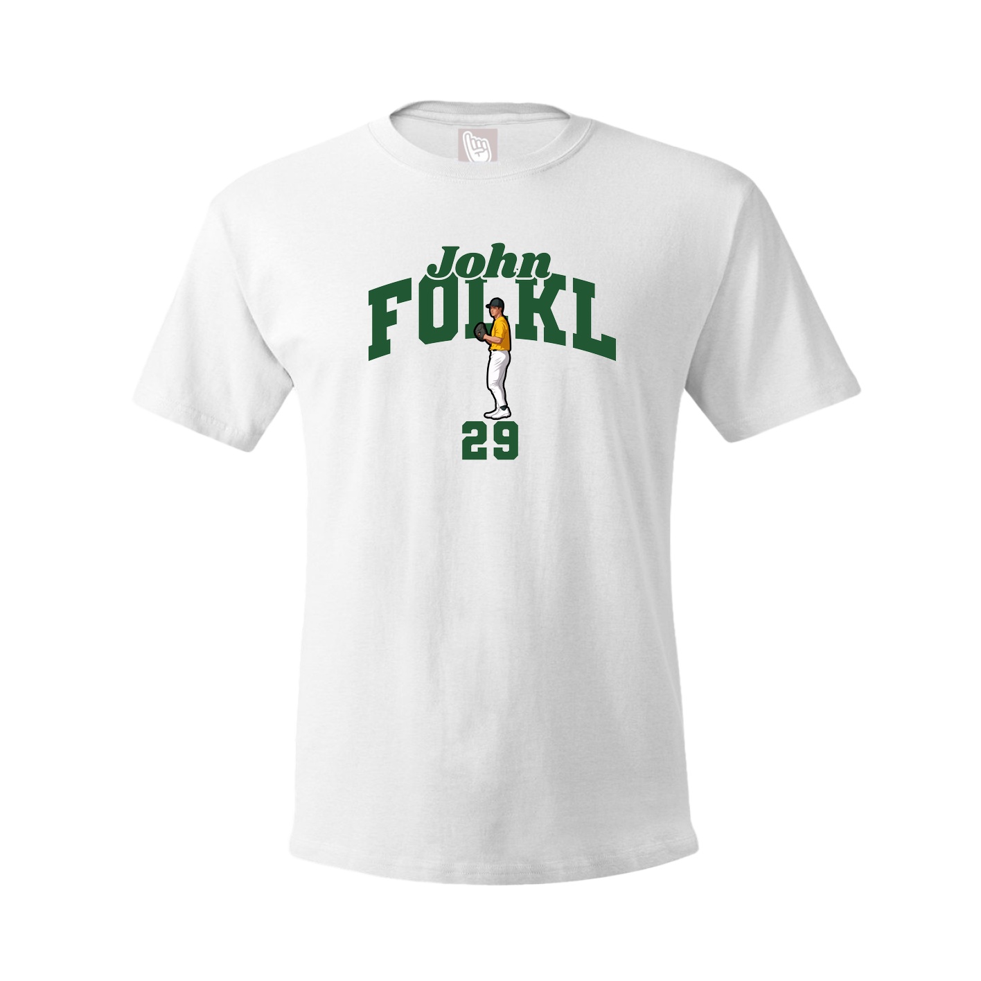 Tee — Signature Arch in White