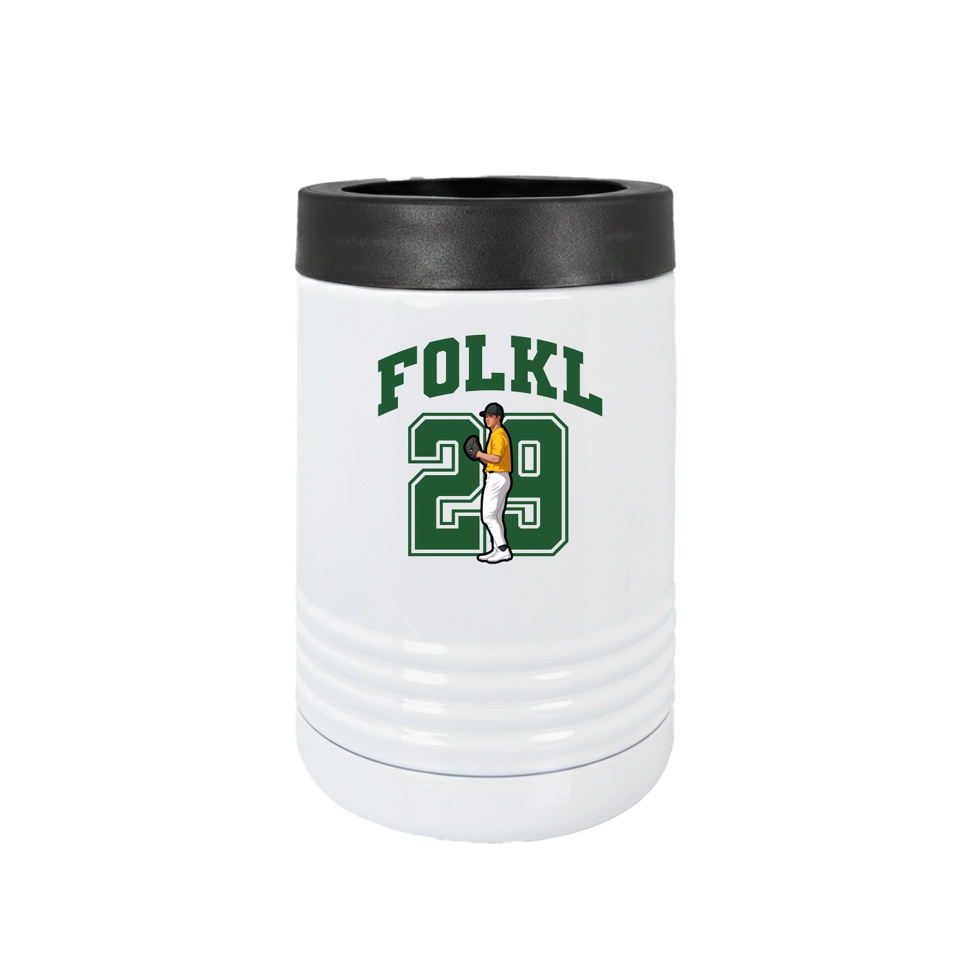 Beverage Holder — Number in White