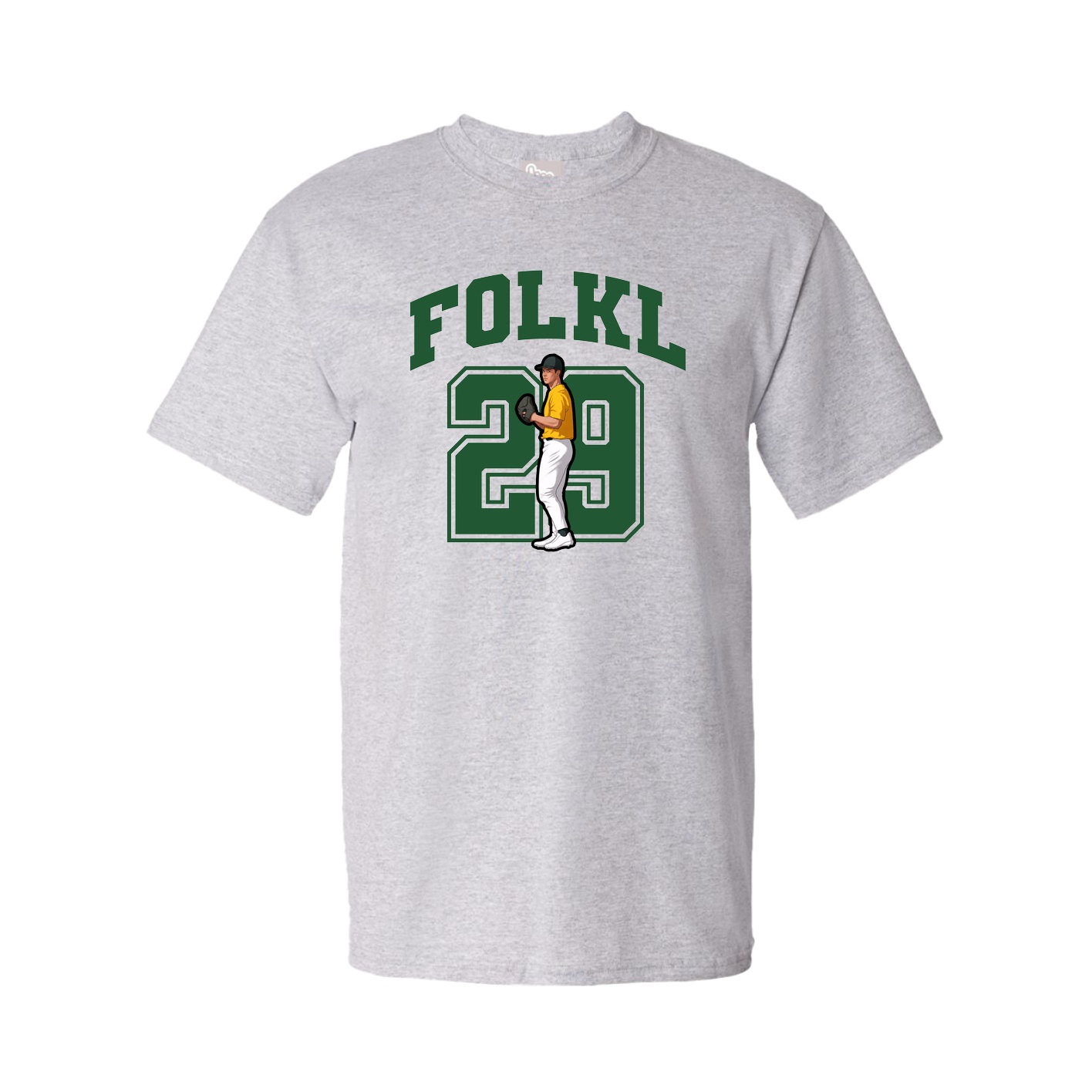 Tee — Number in Grey