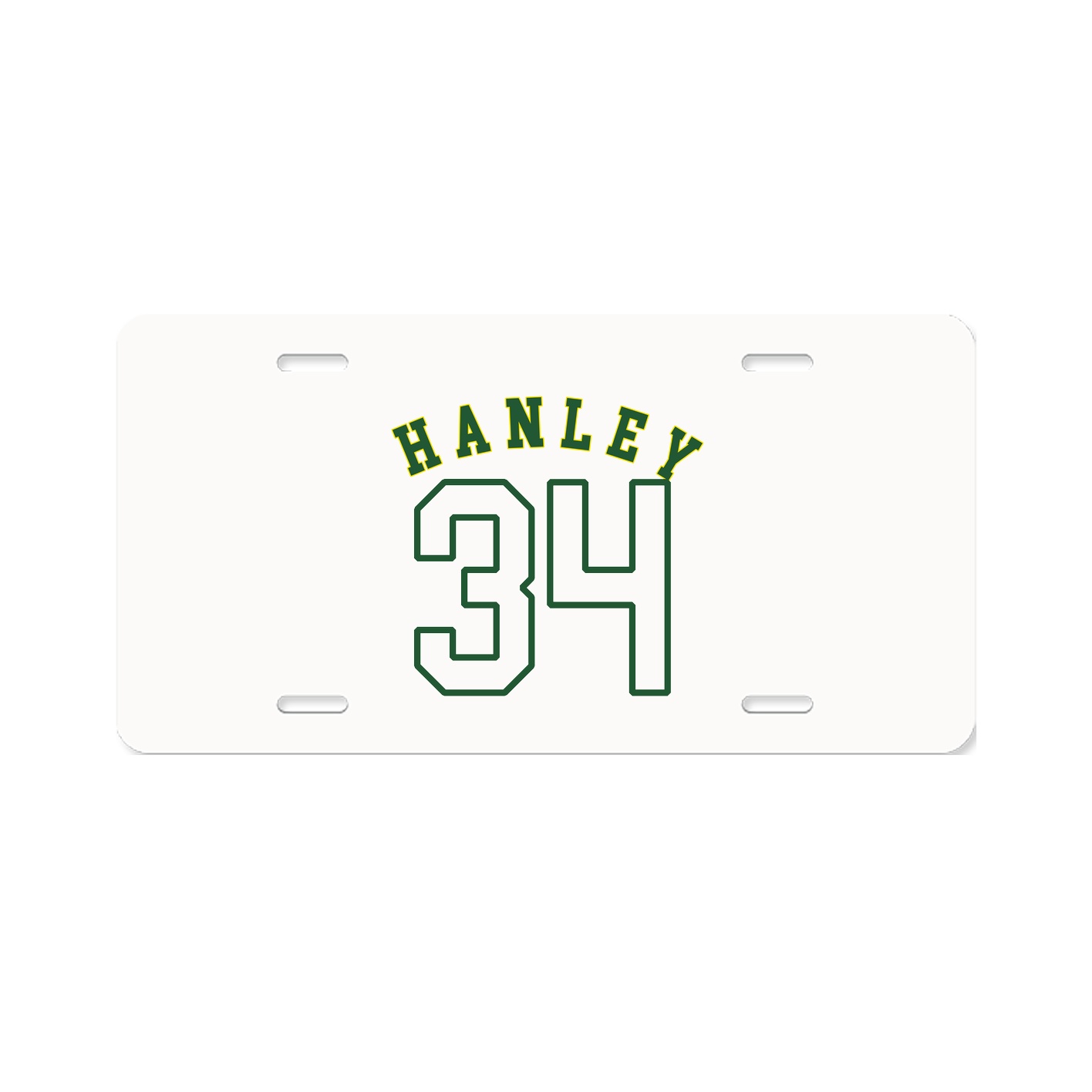 License Plate — Shirsey Arch in Classic