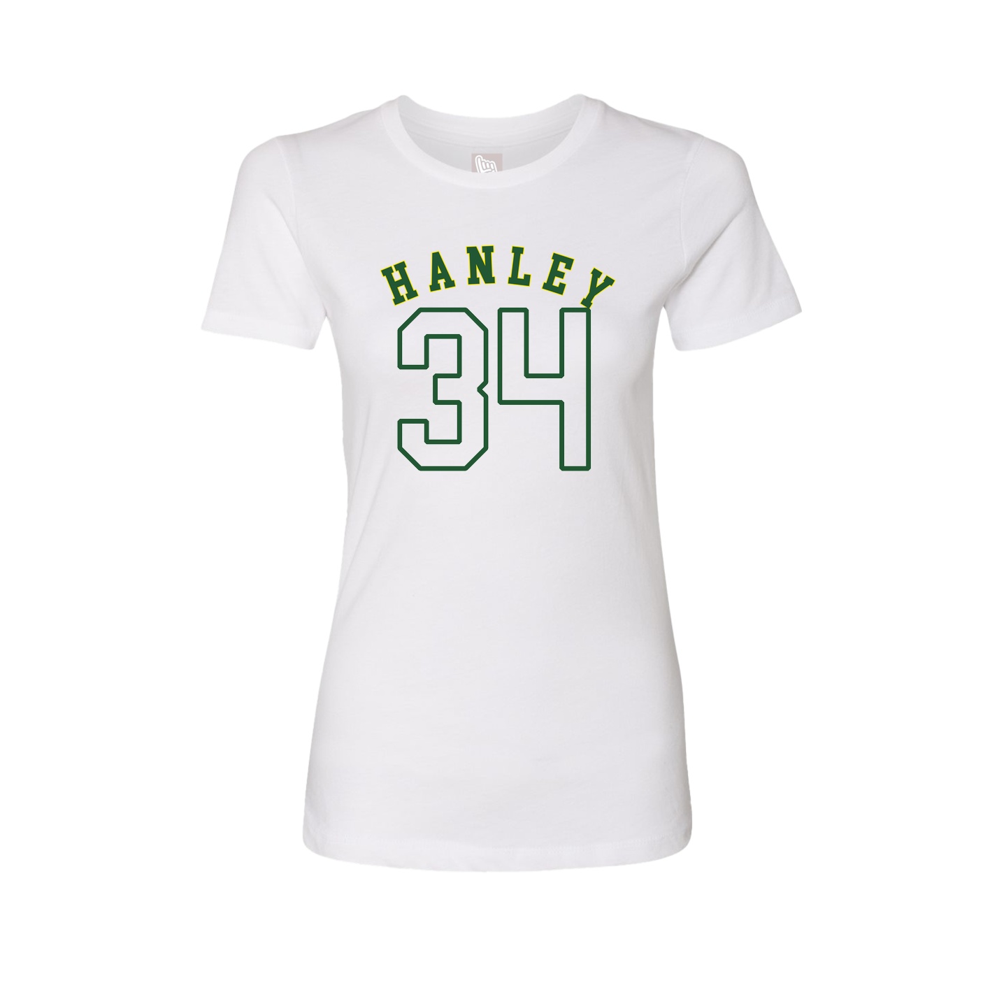 Womens Tee — Shirsey Arch in White