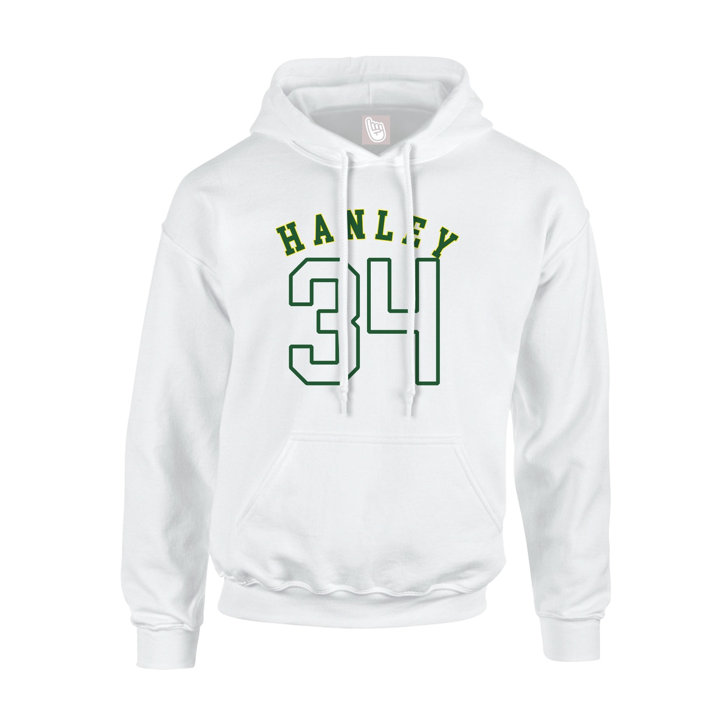 Youth Hoodie — Shirsey Arch in White