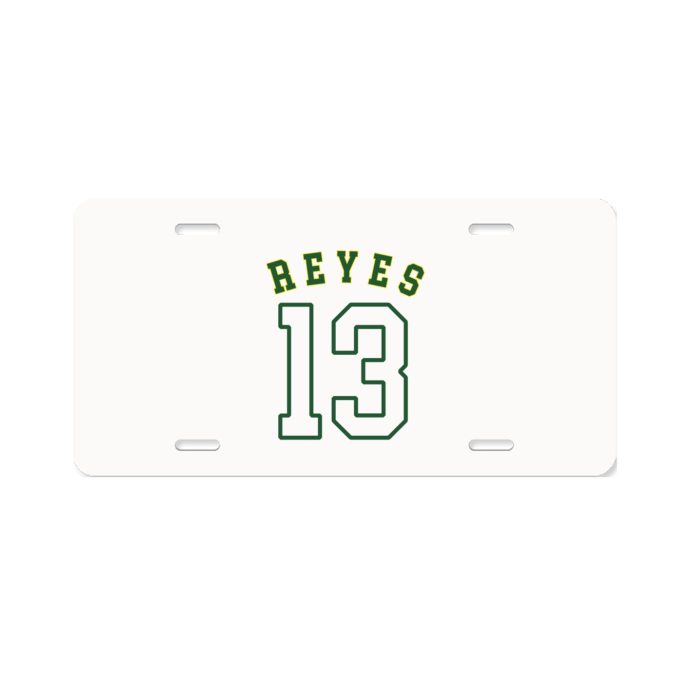 License Plate — Shirsey Arch in Classic