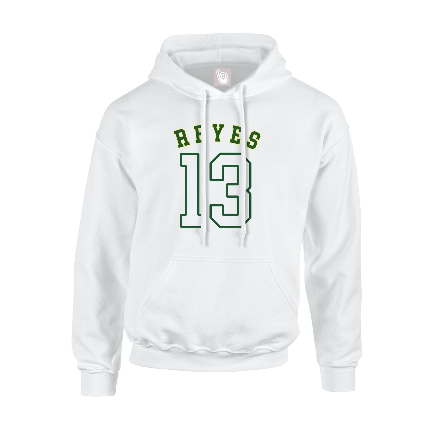 Hoodie — Shirsey Arch in White