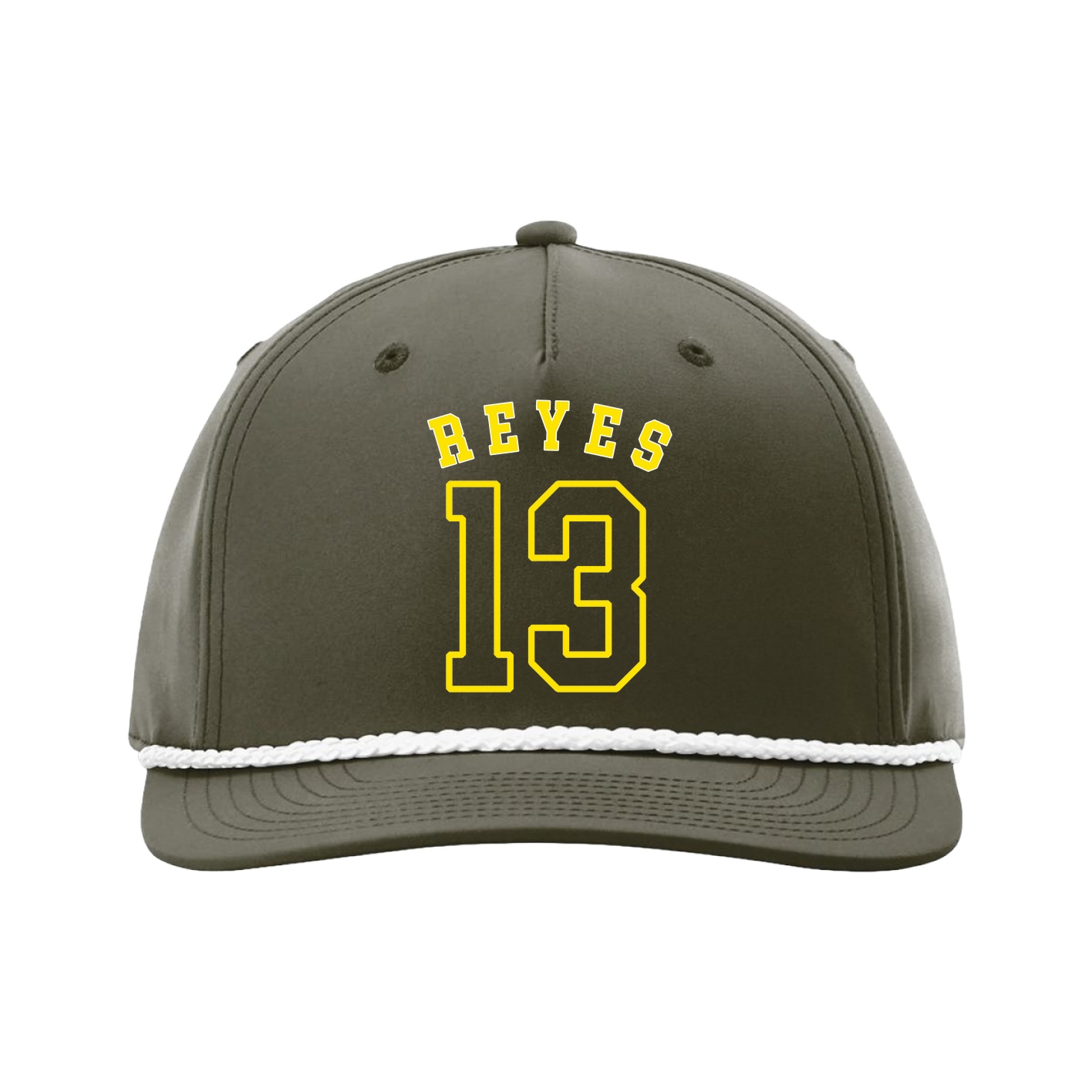 Five-Panel Classic Rope Cap — Shirsey Arch in Green
