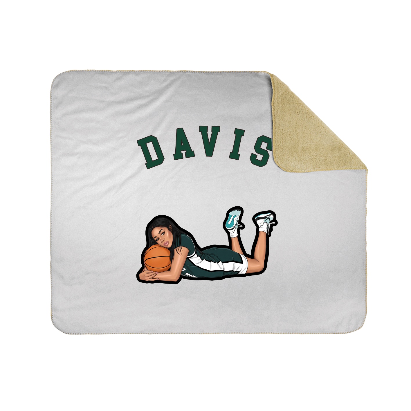 Throw Blanket — Shirsey Arch in White