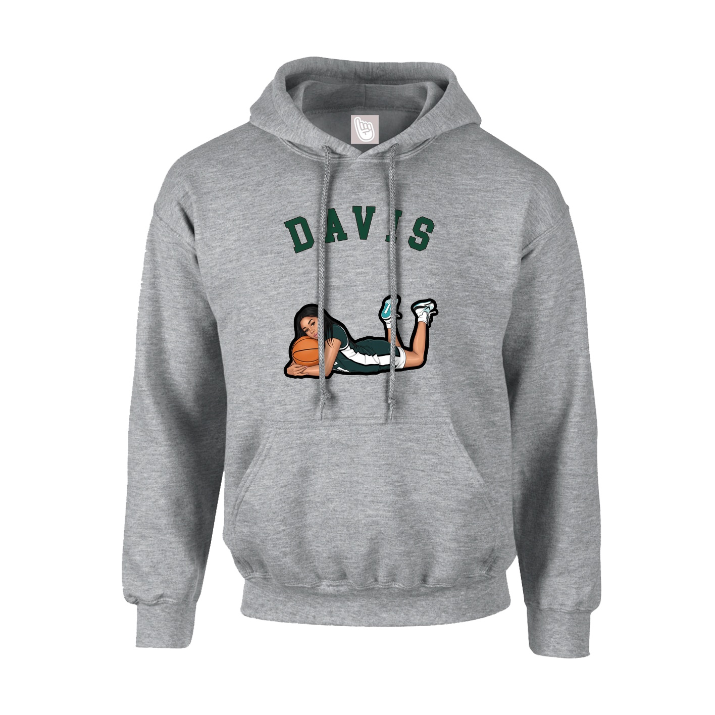 Hoodie — Shirsey Arch in Grey