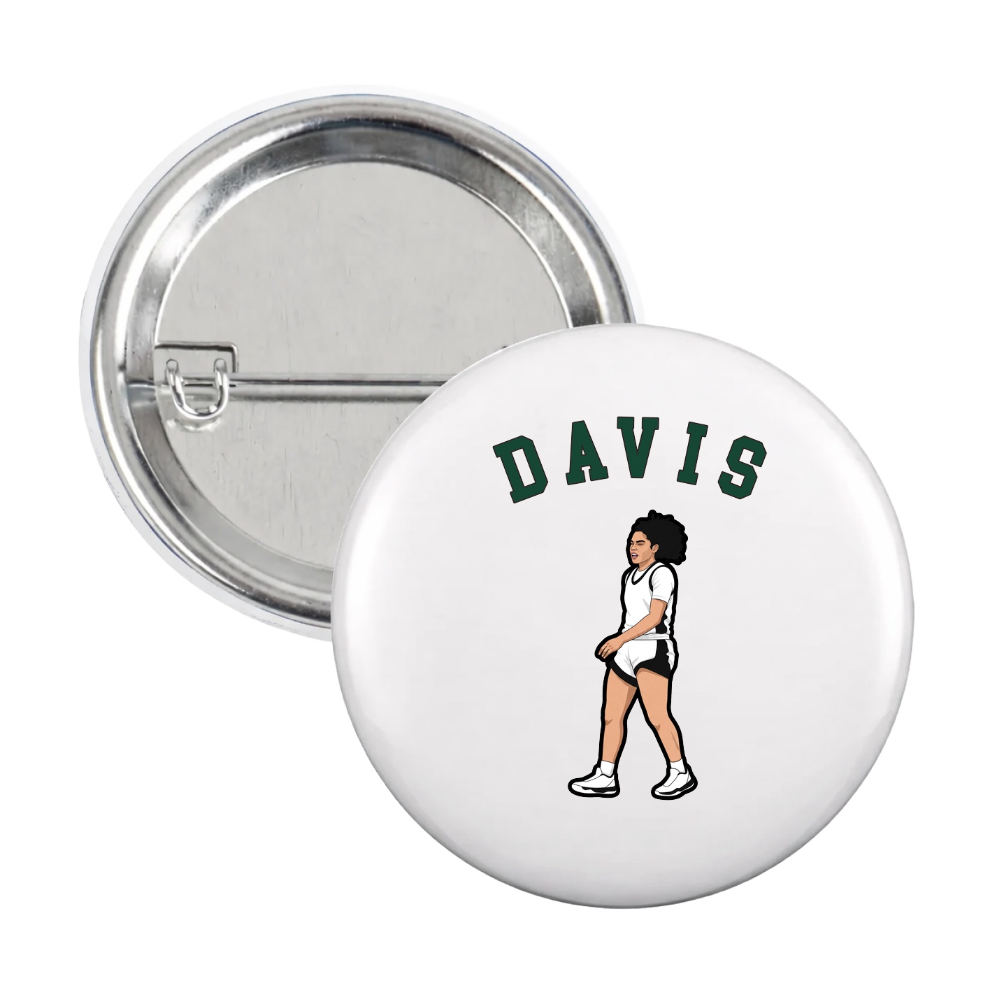 Game Day Button — Shirsey Arch in White