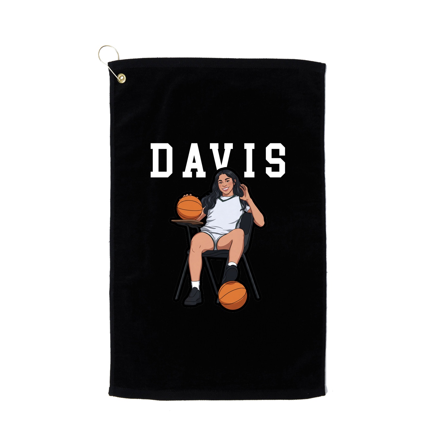 Golf Towel — Shirsey in Black