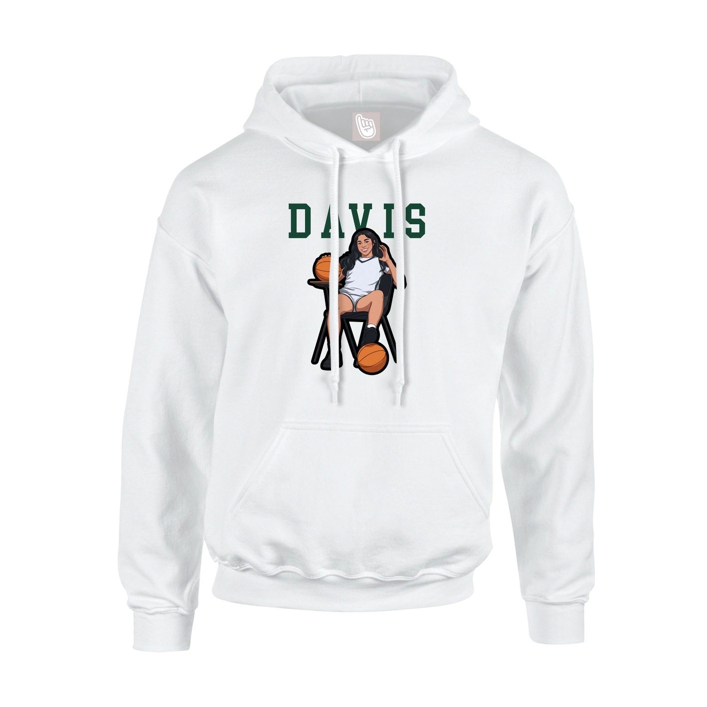 Youth Hoodie — Shirsey in White