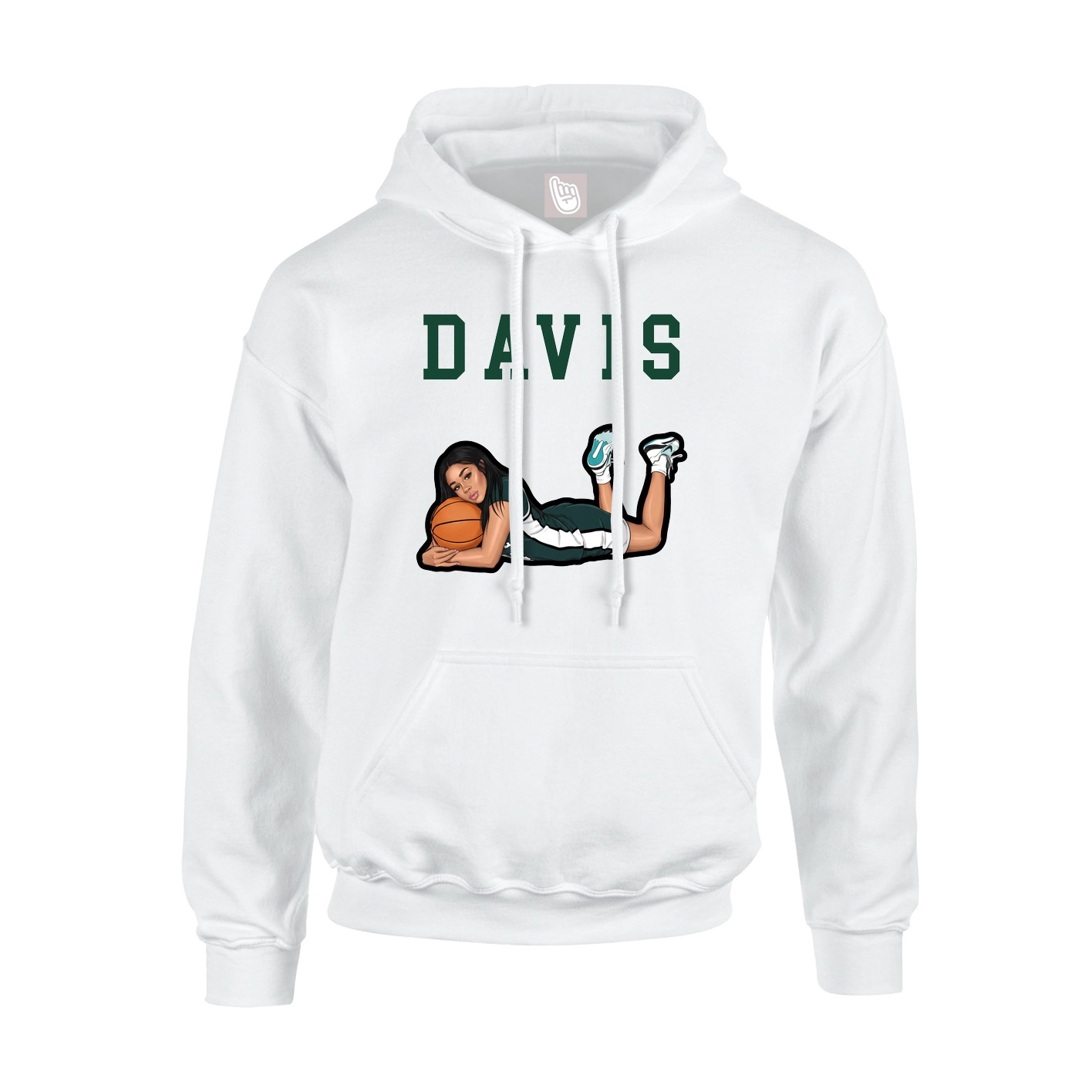 Hoodie — Shirsey in White