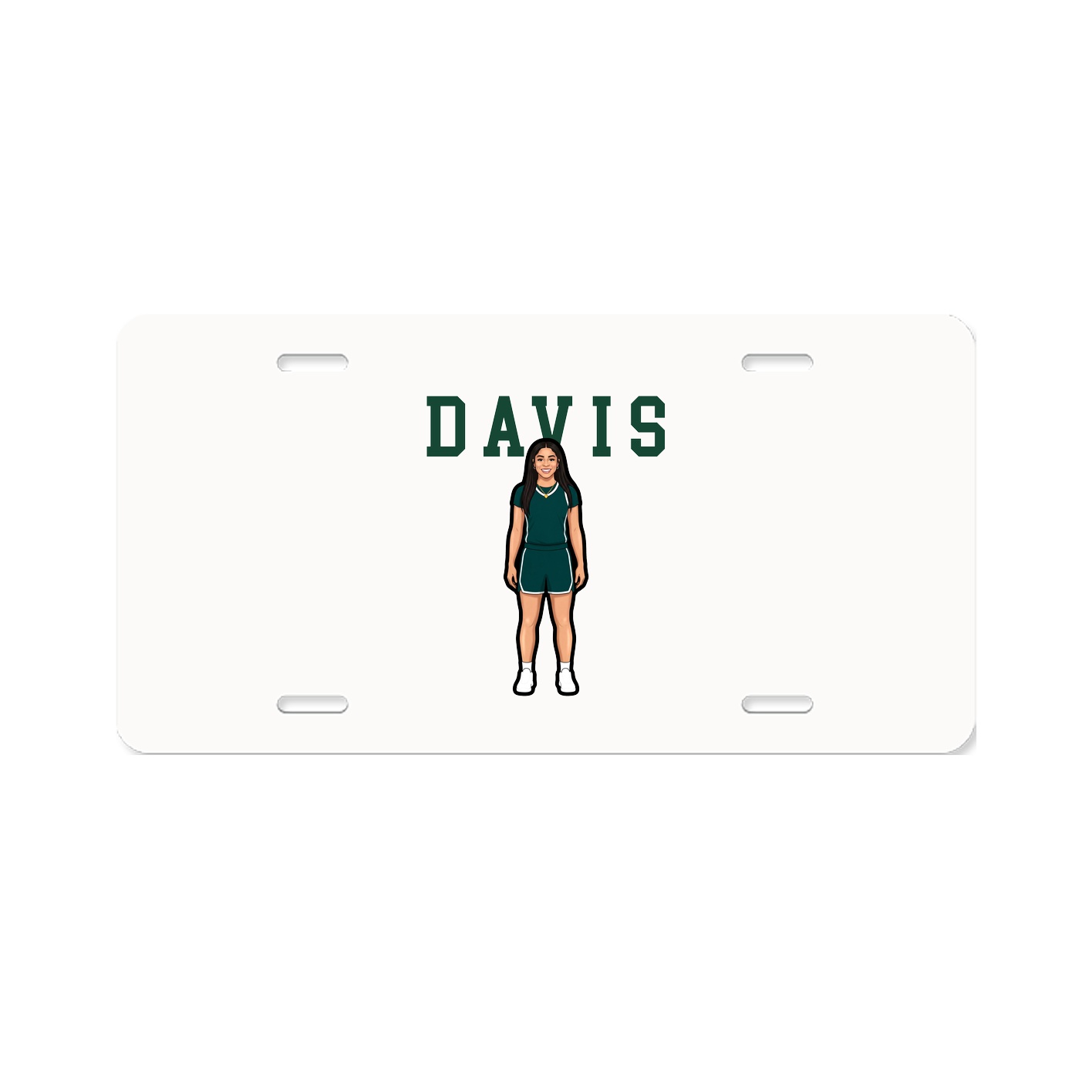 License Plate — Shirsey in Classic