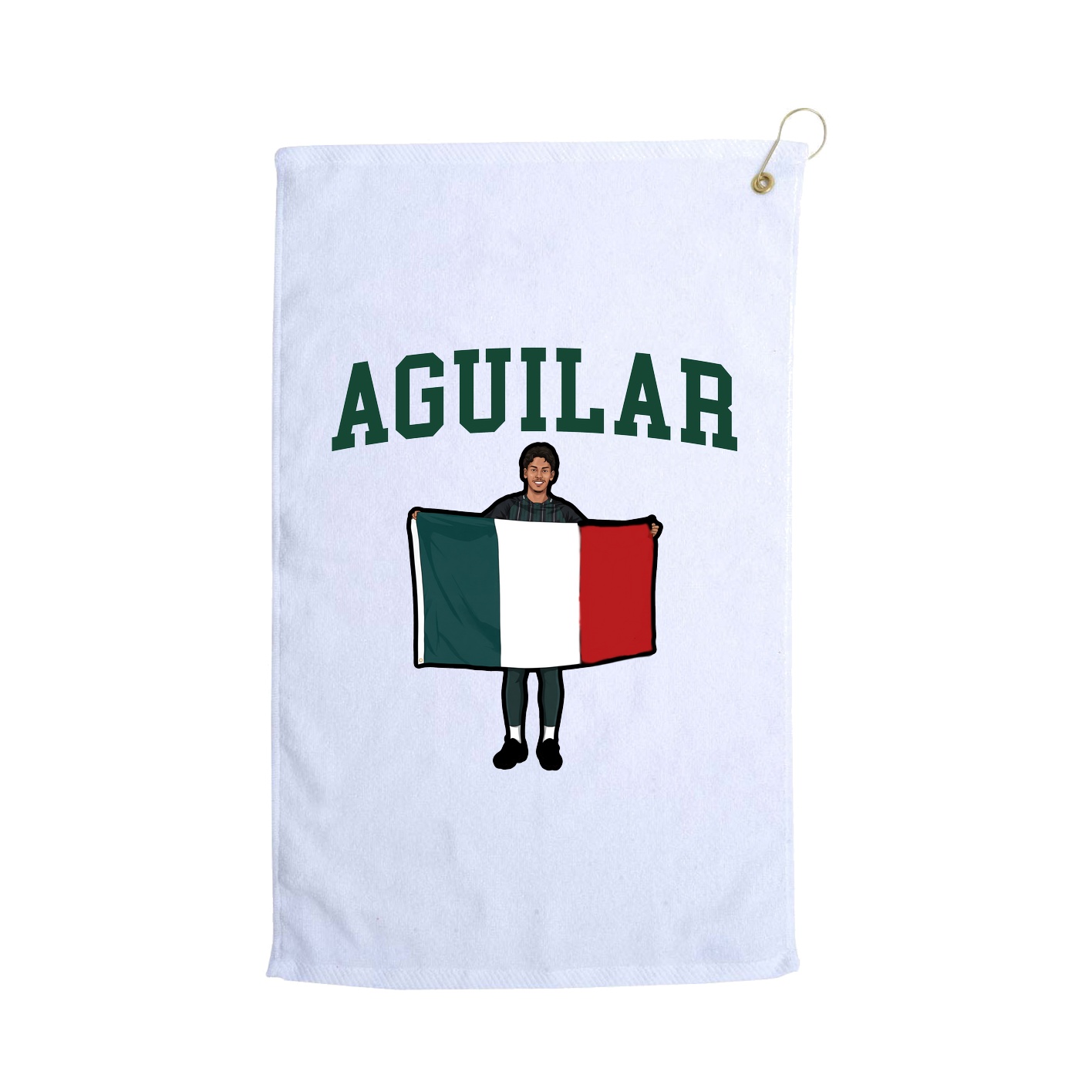 Golf Towel — Shirsey in White