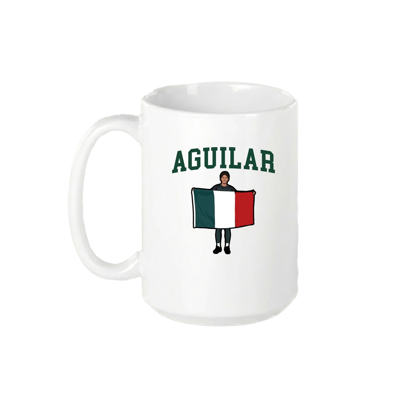 15oz Coffee Mug — Shirsey in White
