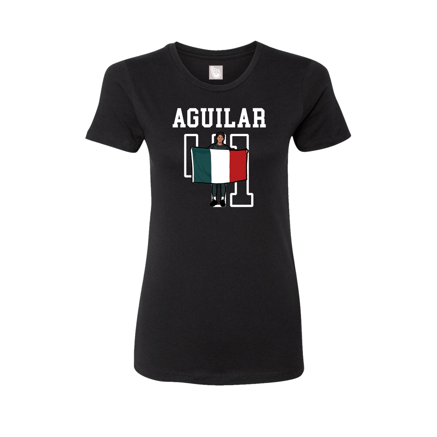 Fitted Women's Tee — Shirsey in Black