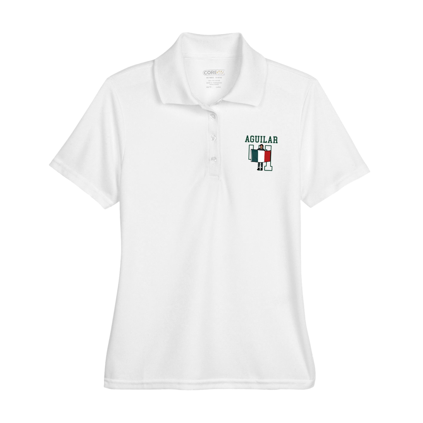 Womens Performance Polo — Shirsey in White