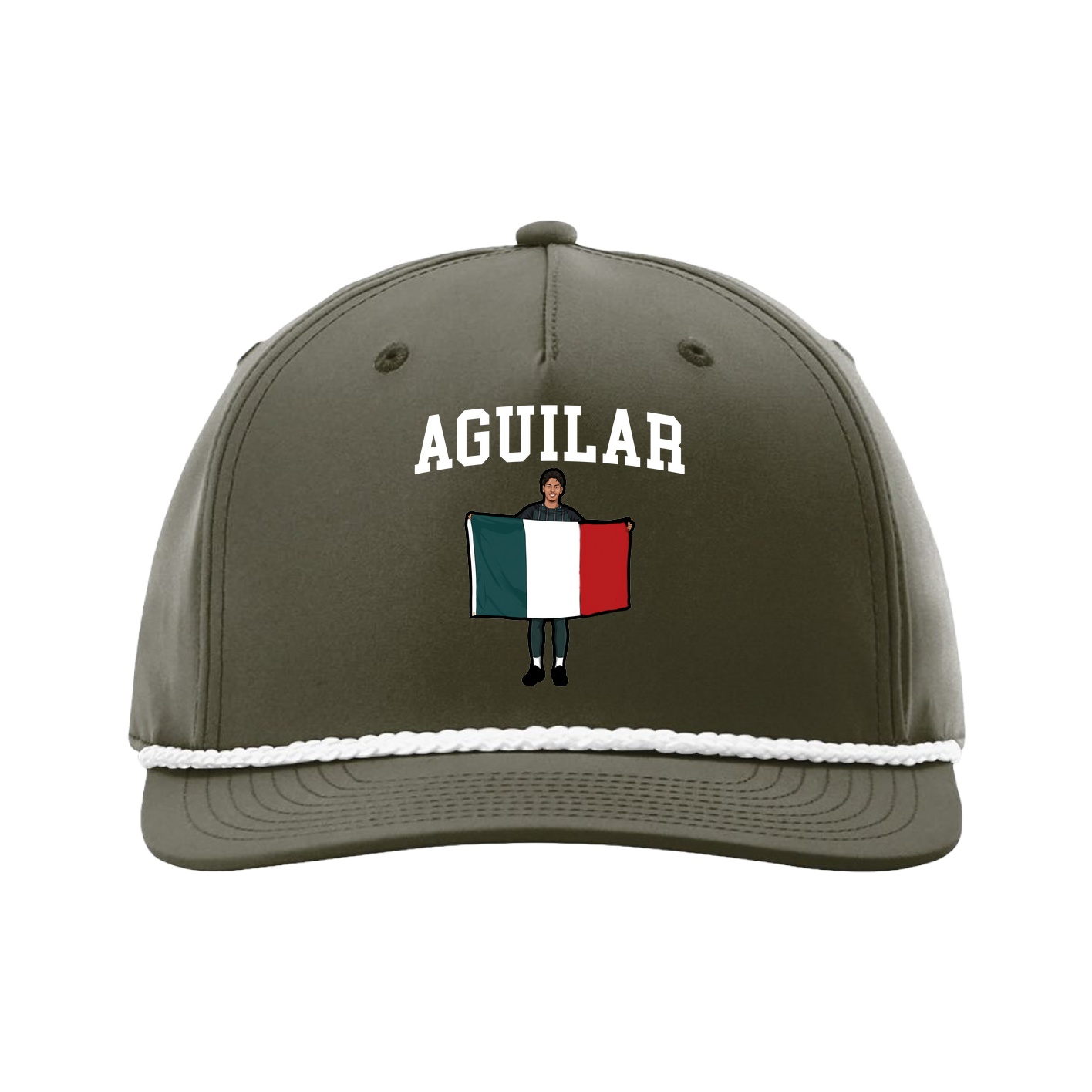 Five-Panel Classic Rope Cap — Shirsey in Green