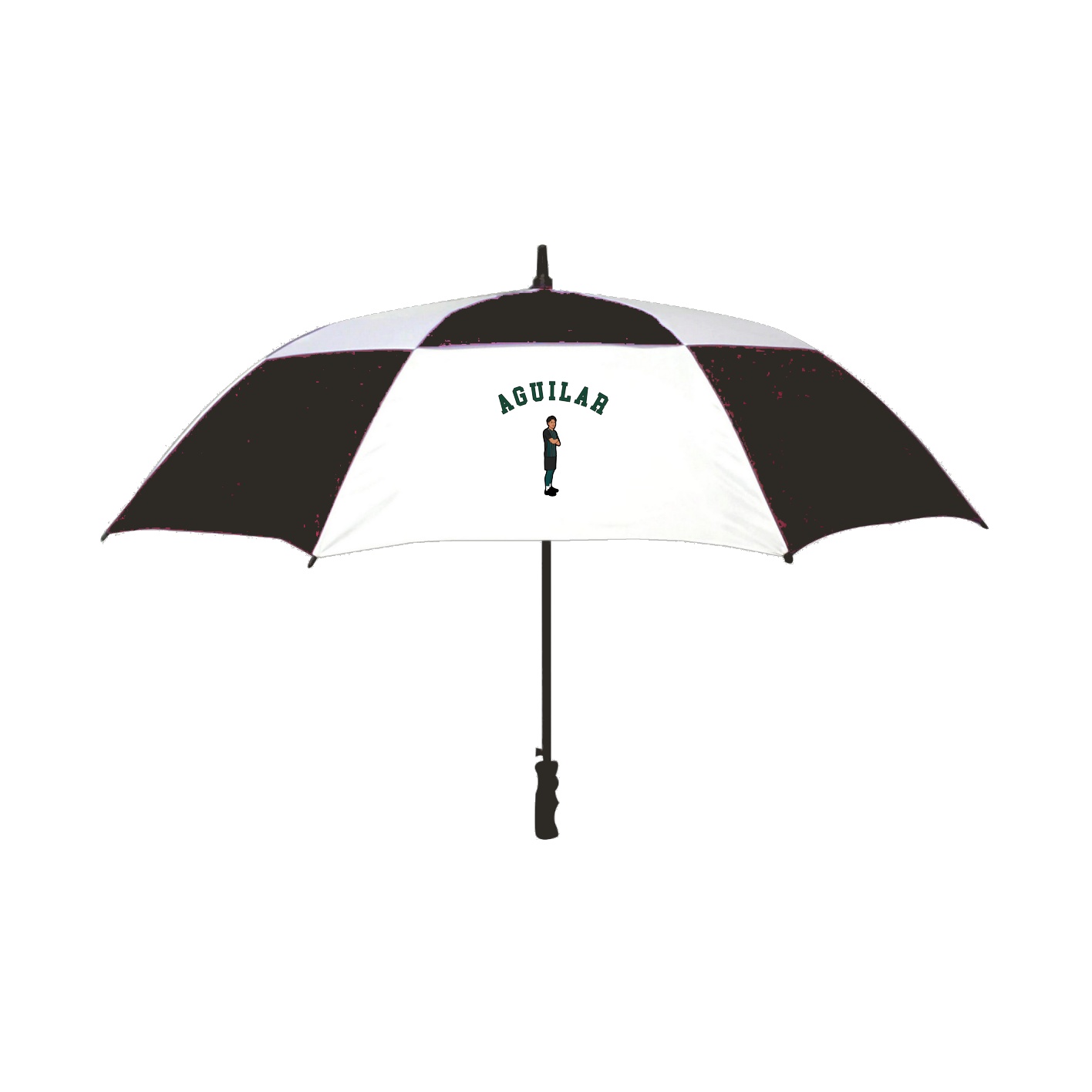 Golf Umbrella — Shirsey Arch in Black