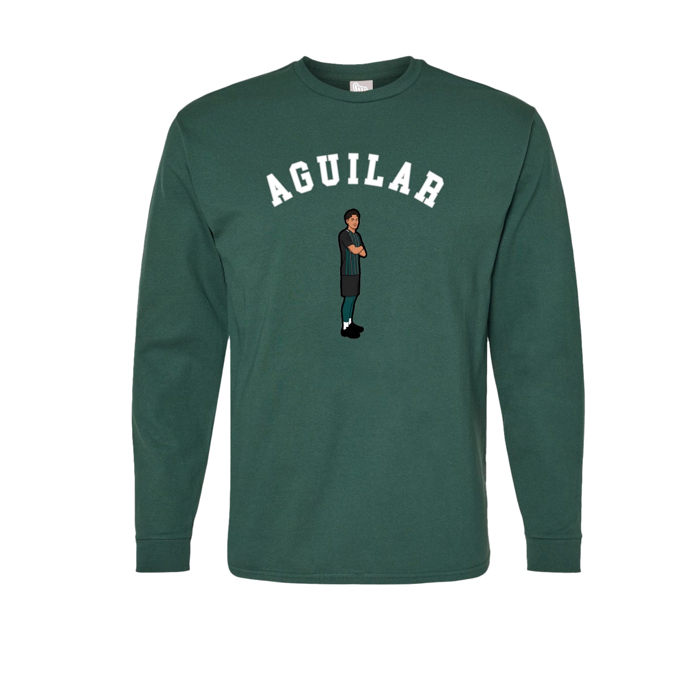 Long Sleeve Tee — Shirsey Arch in Green