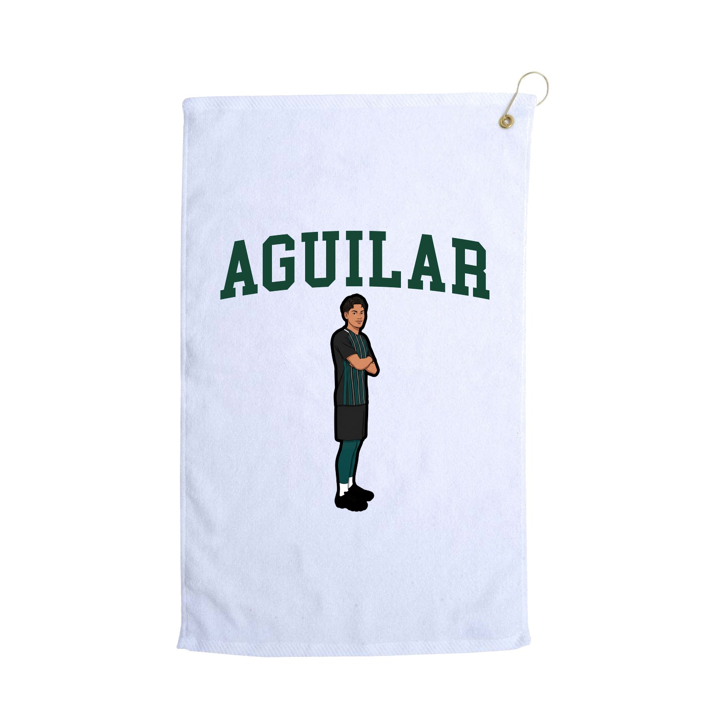 Golf Towel — Shirsey in White