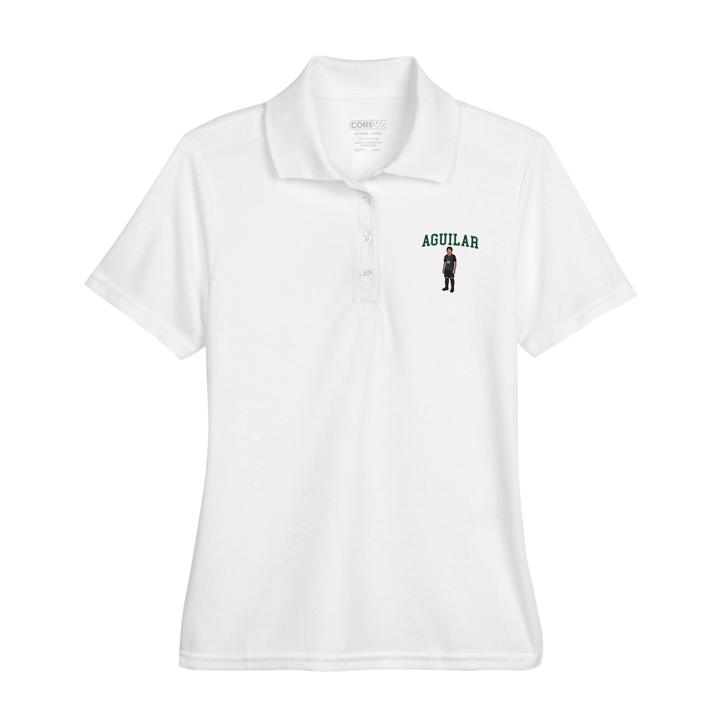 Womens Performance Polo — Shirsey in White