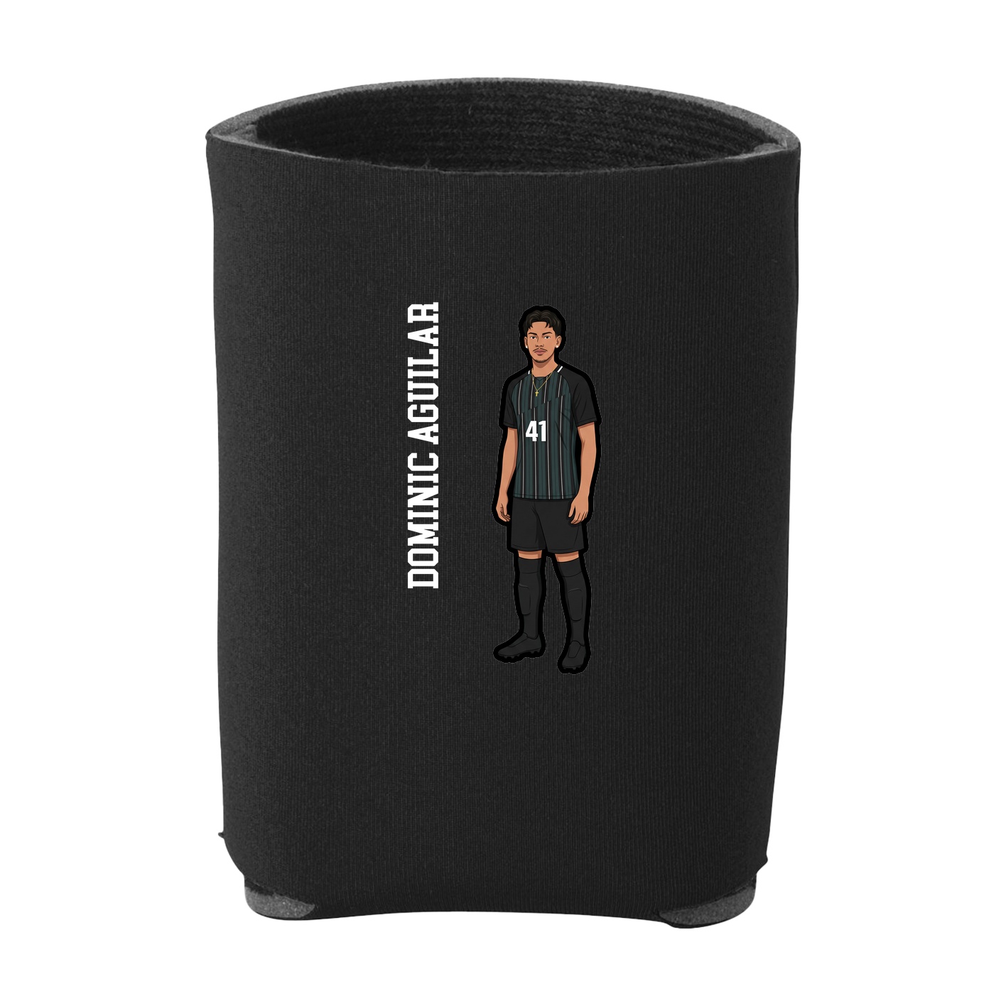 Can Holder — Name Vertical in Black