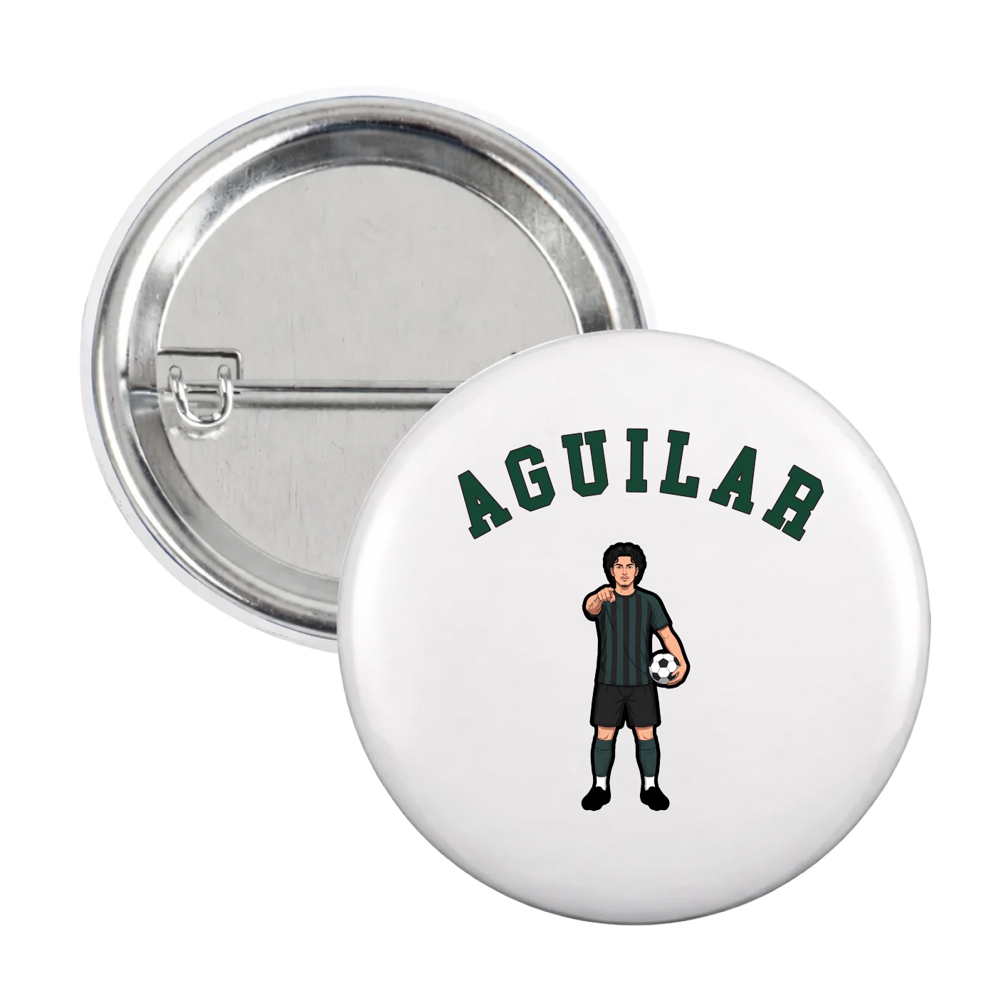 Game Day Button — Shirsey Arch in White