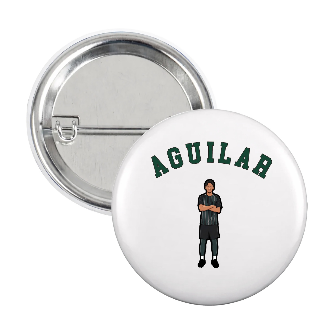 Game Day Button — Shirsey Arch in White
