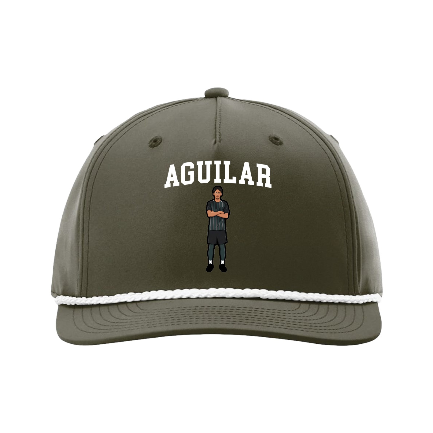 Five-Panel Classic Rope Cap — Shirsey in Green