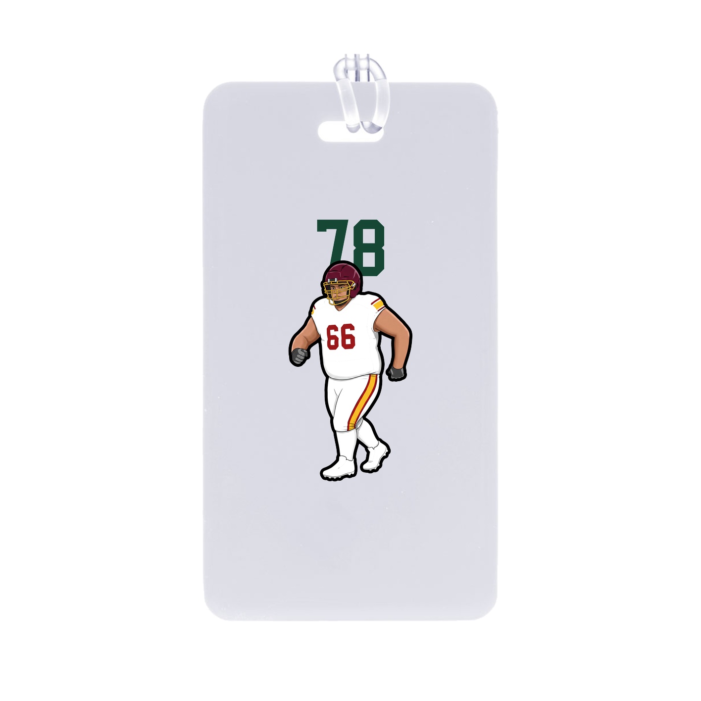 Bag Tag — Number Top in Classic