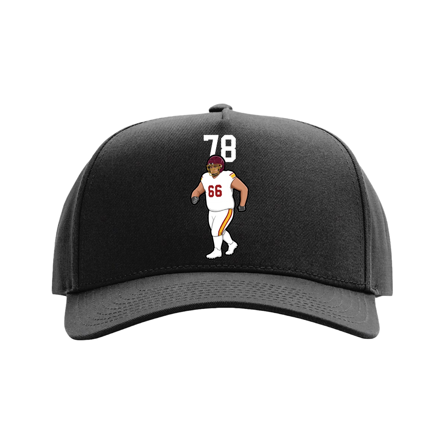 Full Fabric Five-Panel Champ Cap