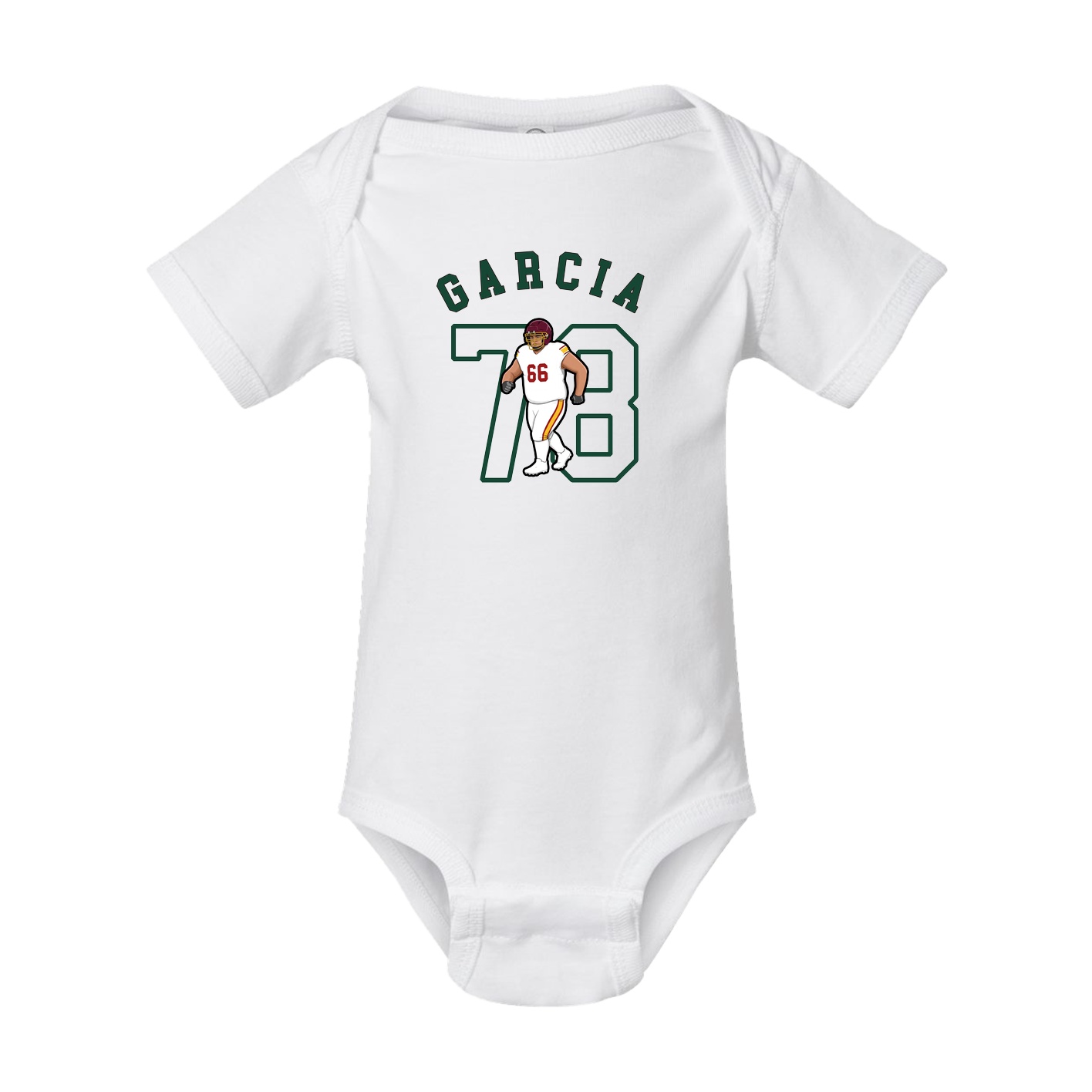 Baby Onesie — Shirsey Arch in White