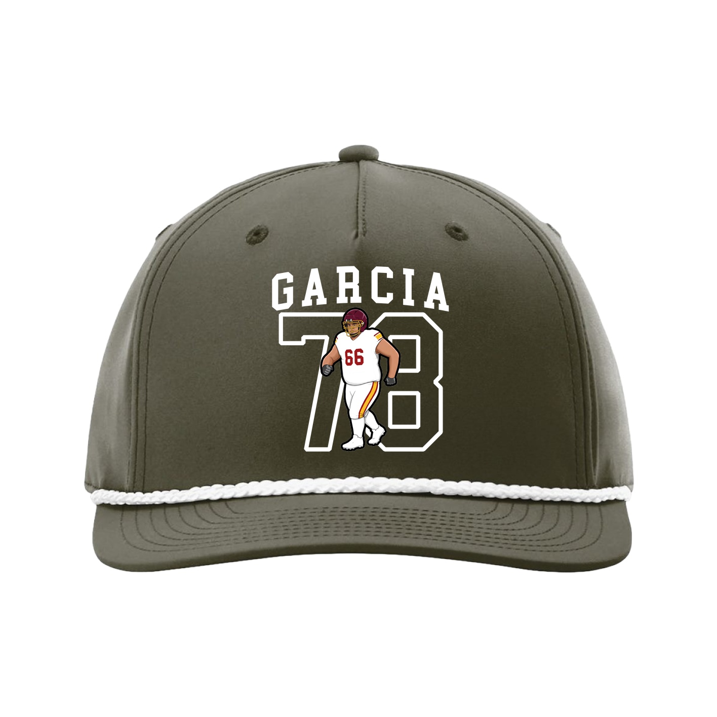 Five-Panel Classic Rope Cap — Shirsey in Green