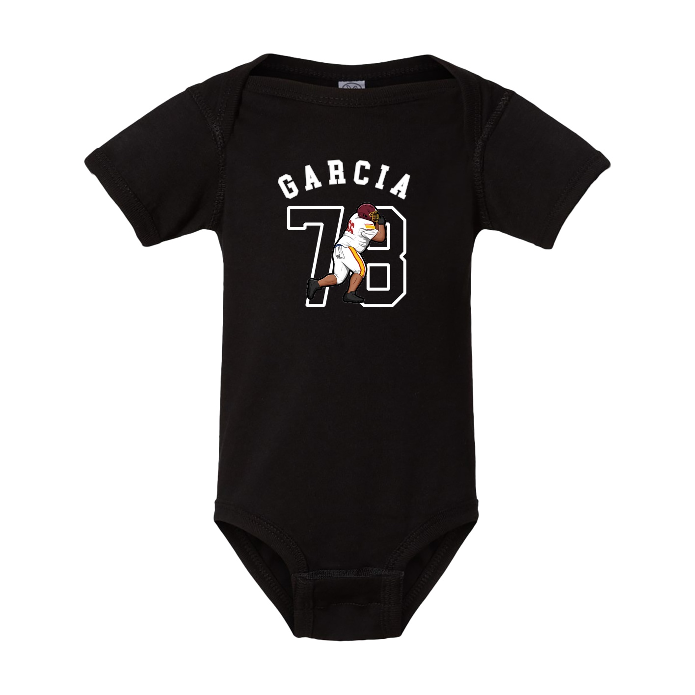 Baby Onesie — Shirsey Arch in Black