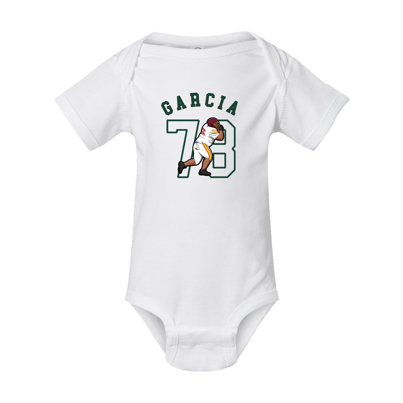 Baby Onesie — Shirsey Arch in White