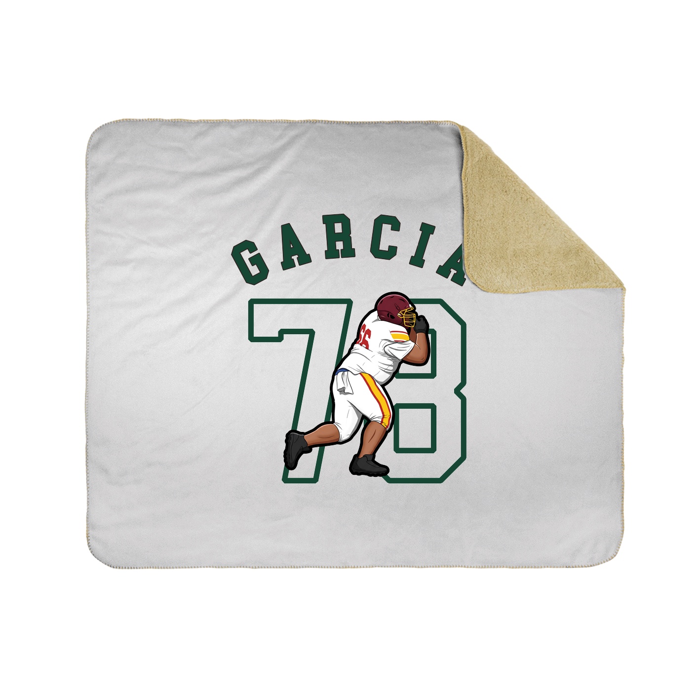 Throw Blanket — Shirsey Arch in White