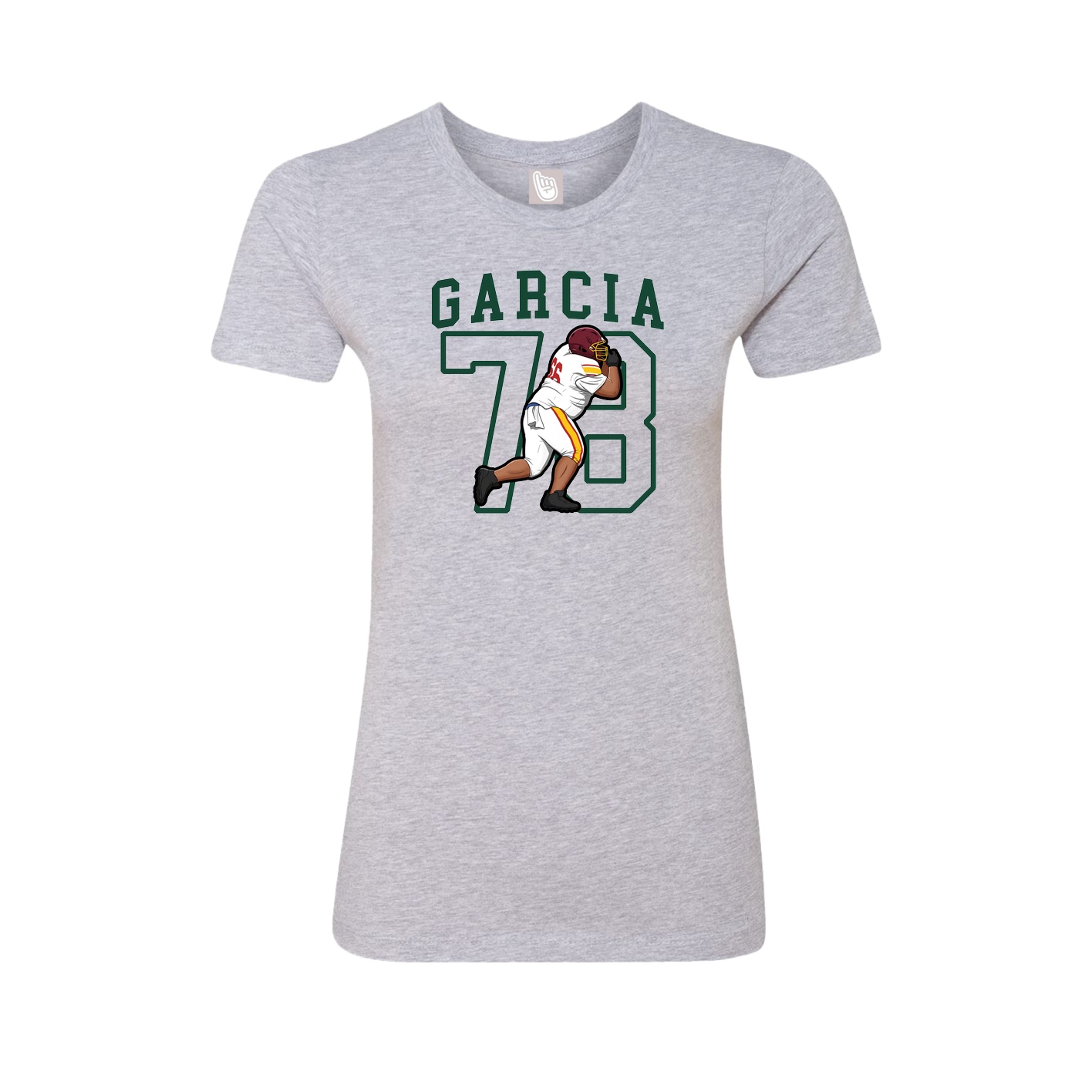 Fitted Women's Tee — Shirsey in Grey