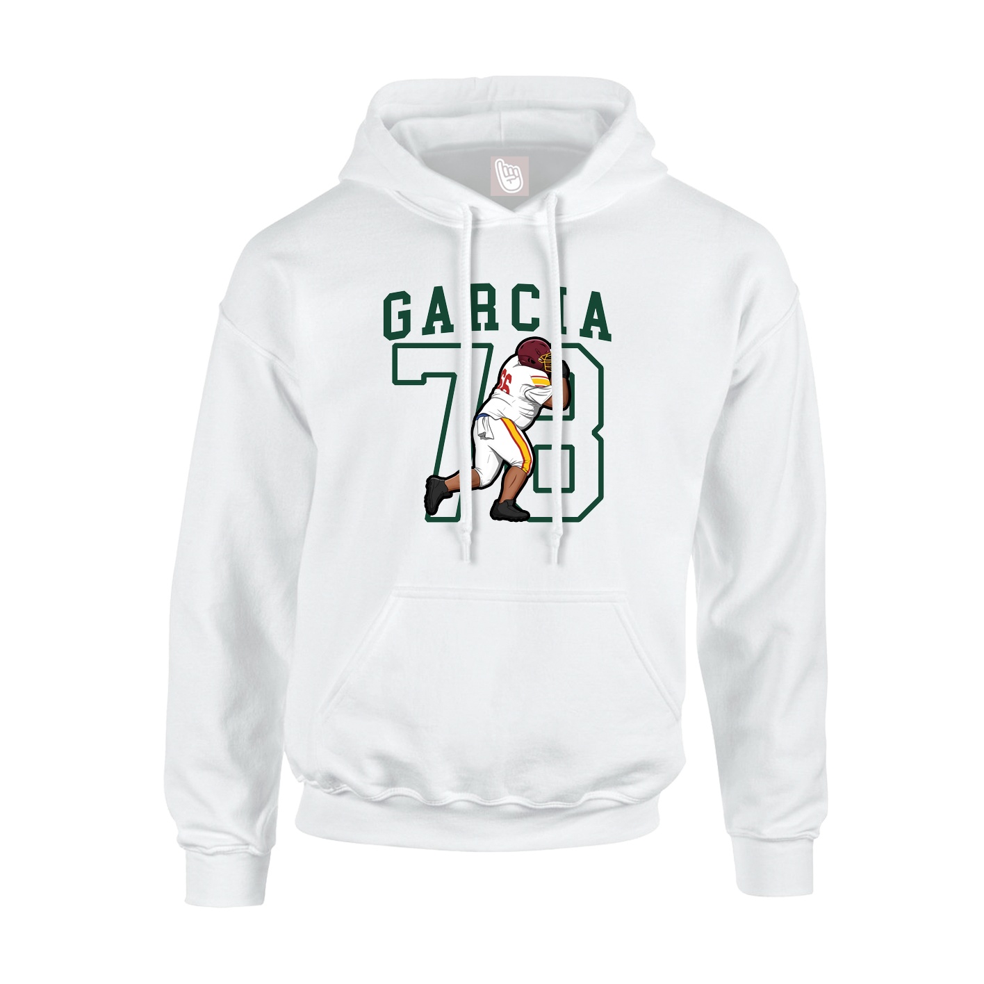 Youth Hoodie — Shirsey in White