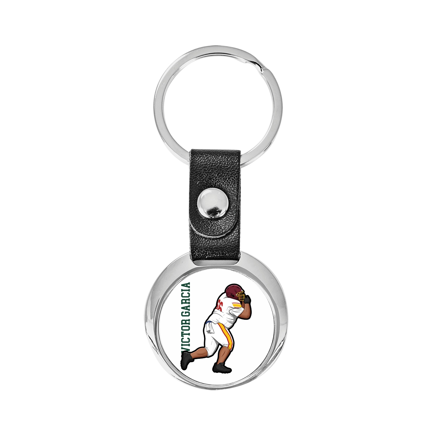 Key Chain — Name Vertical in Classic