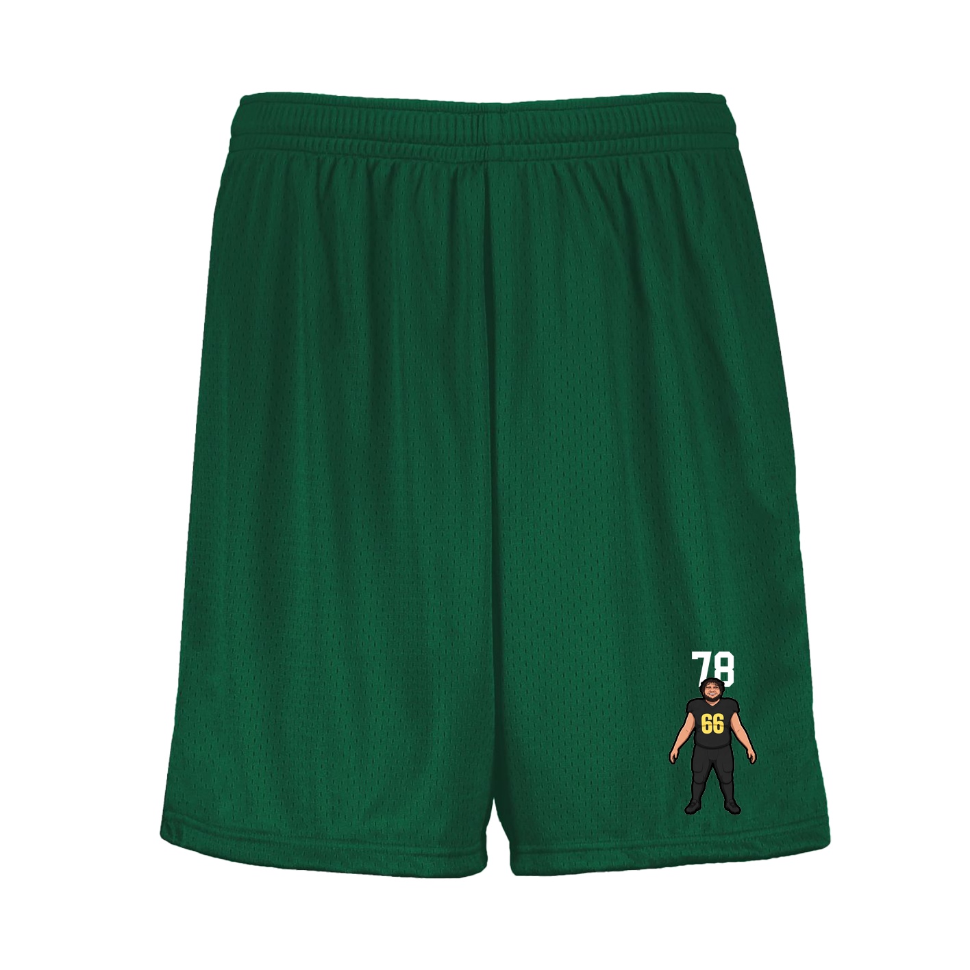 Shorts — Number Top in Green