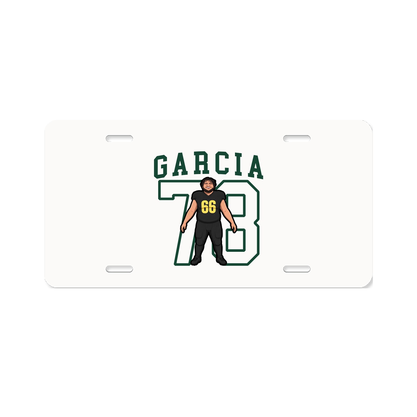License Plate — Shirsey in Classic