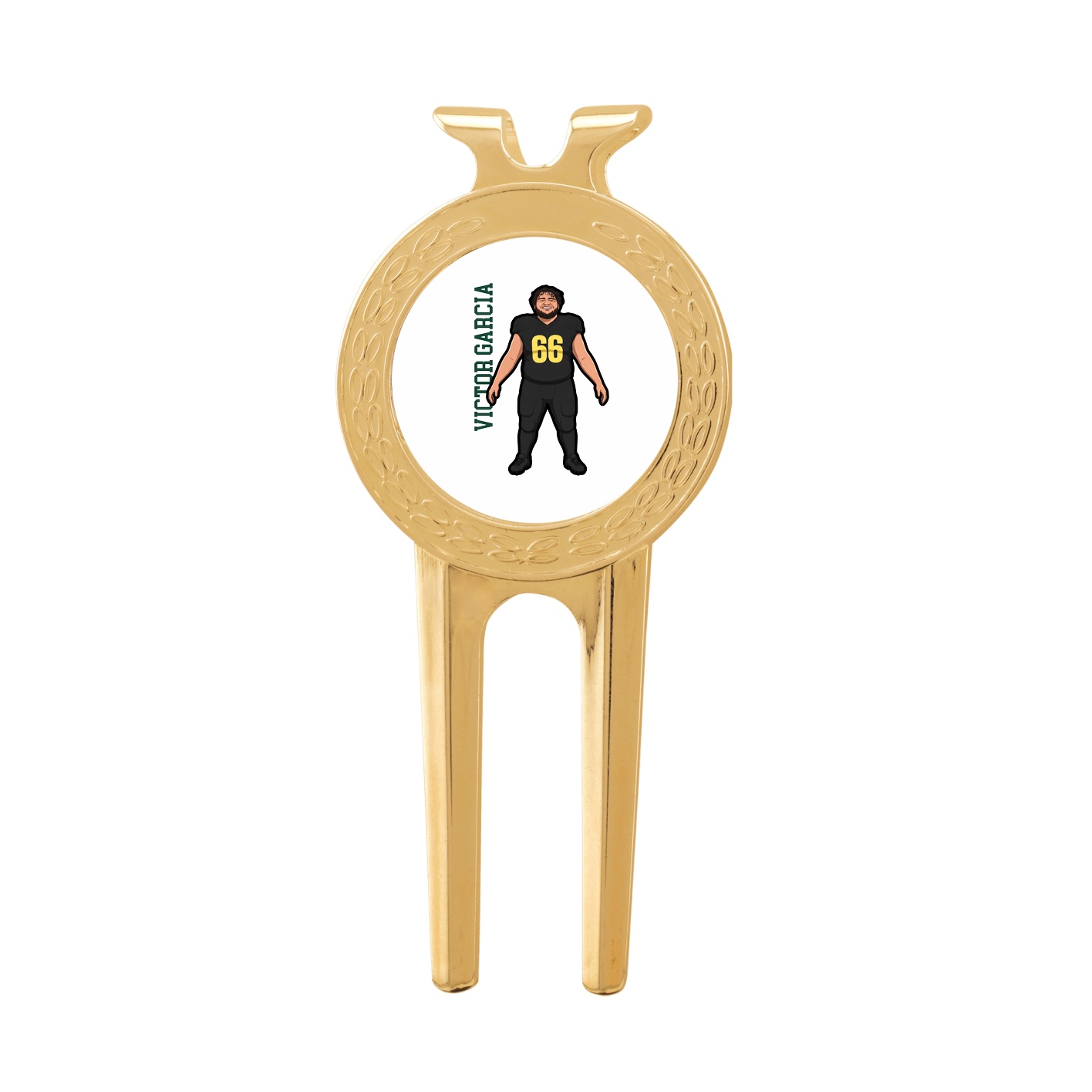 Divot Tool with Ball Marker — Name Vertical in Classic
