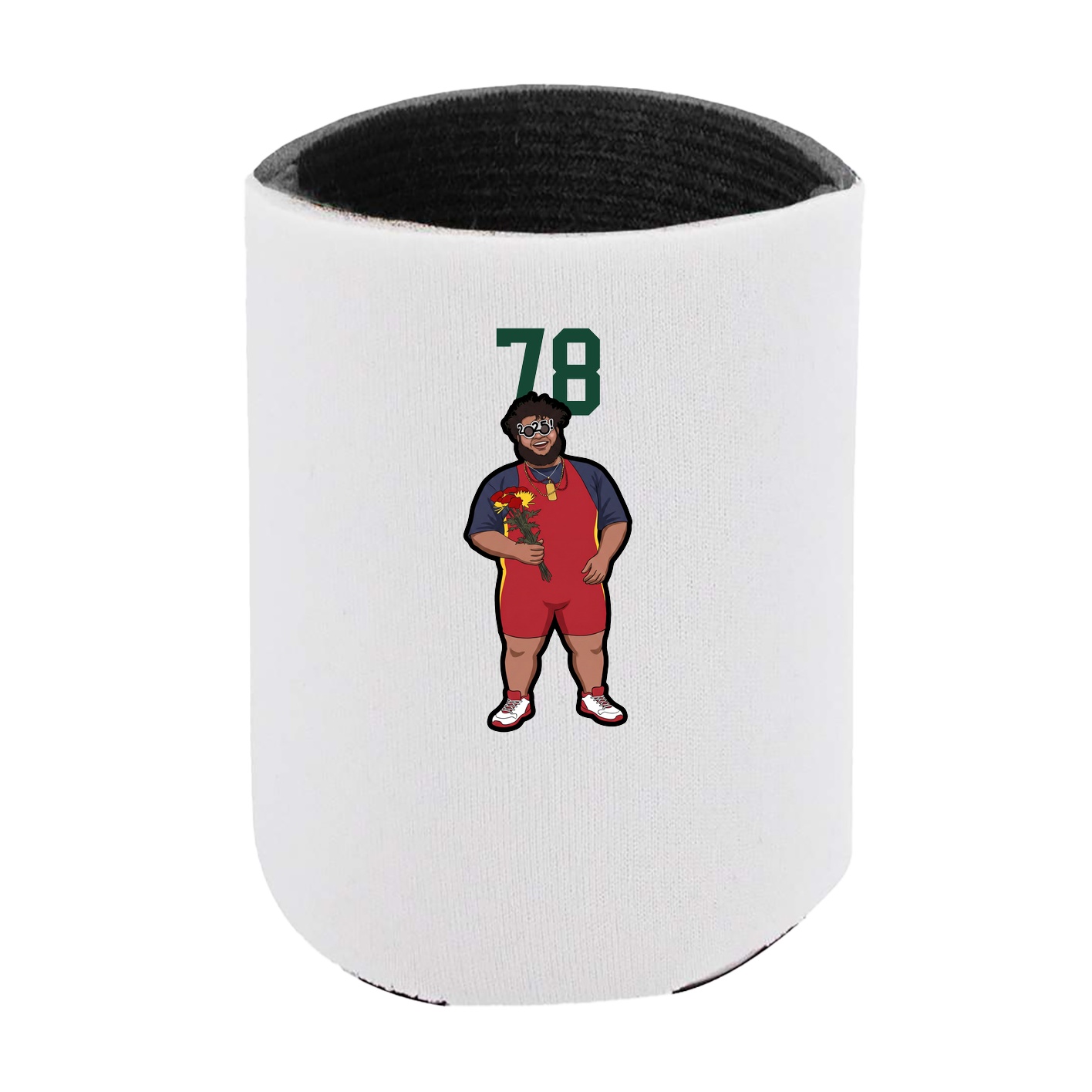 Can Holder — Number Top in White