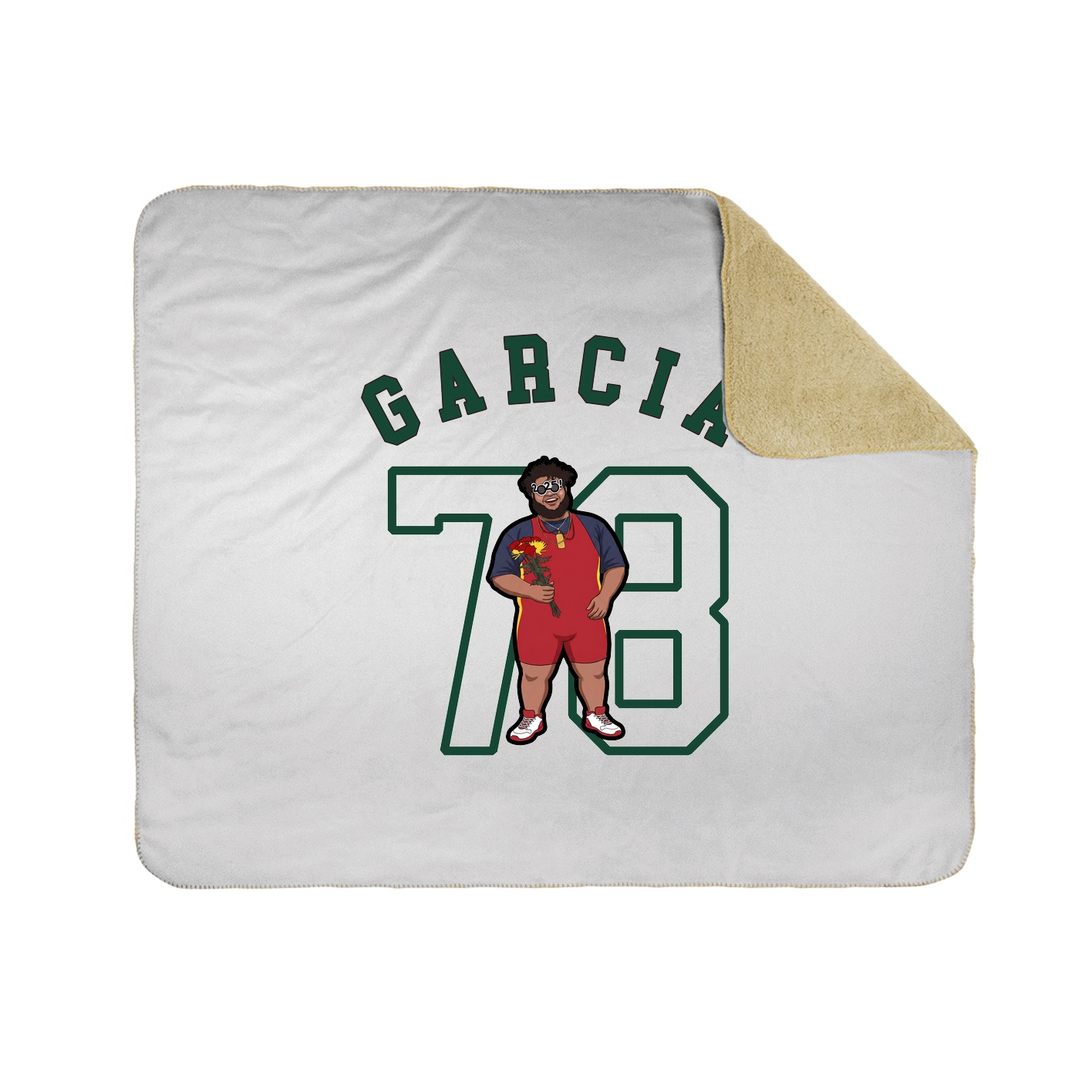 Throw Blanket — Shirsey Arch in White