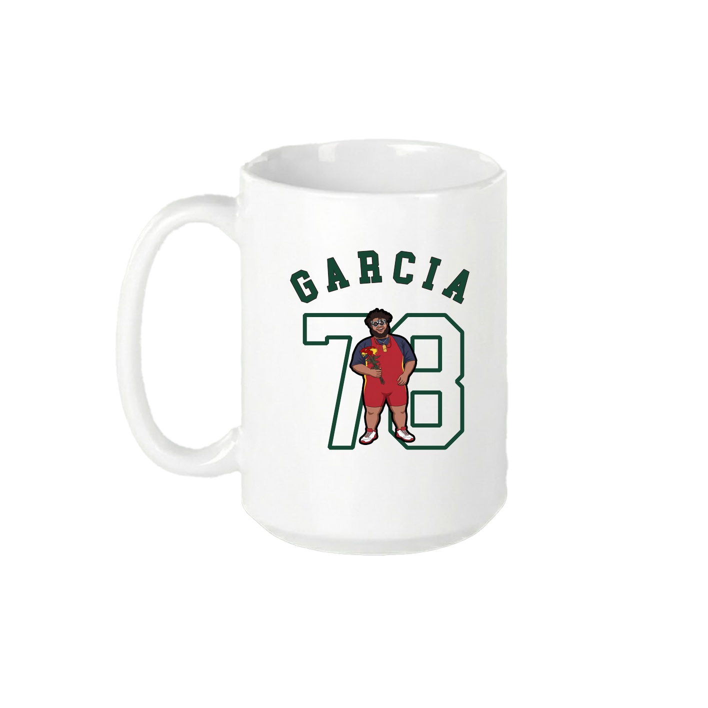 15oz Coffee Mug — Shirsey Arch in White