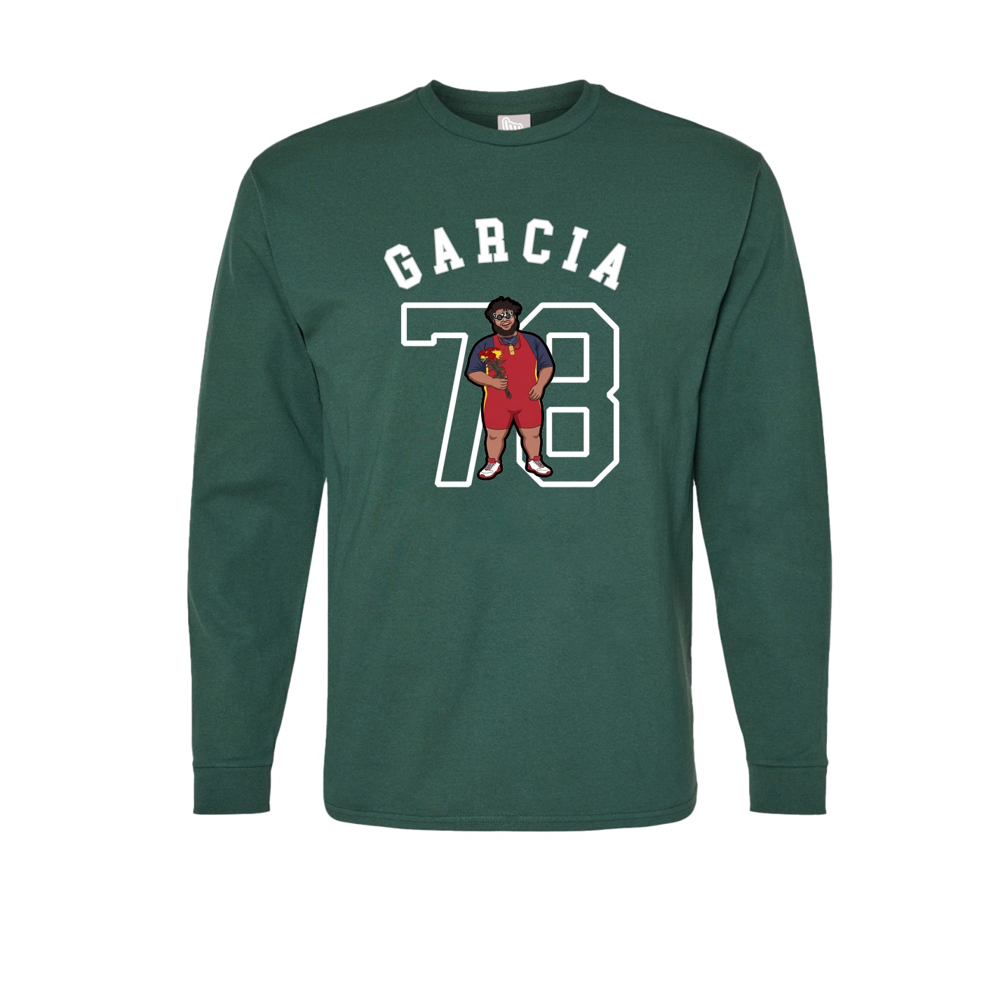 Long Sleeve Tee — Shirsey Arch in Green