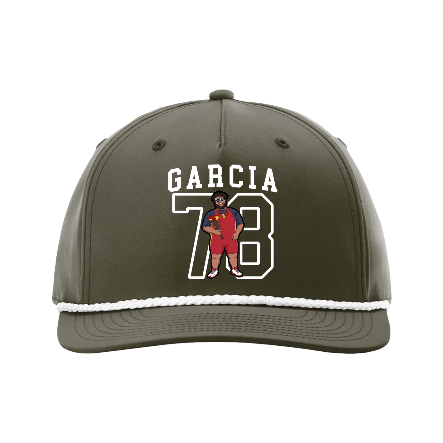 Five-Panel Classic Rope Cap — Shirsey in Green