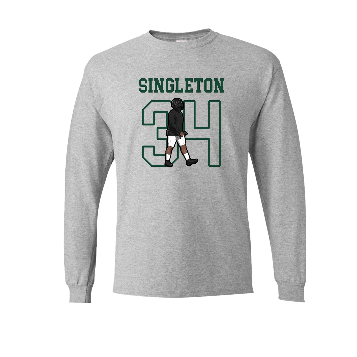 Long Sleeve Tee — Shirsey in Grey