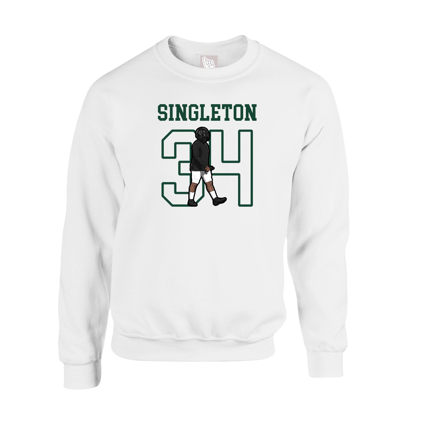 Fleece Crew — Shirsey in White